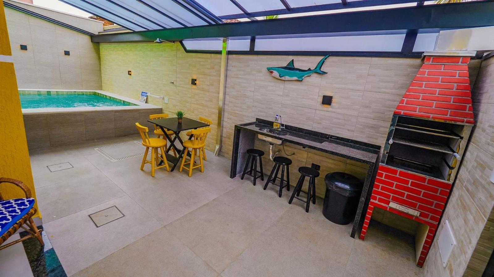 Chale Amarelo Villa Itanhaém Buitenkant foto